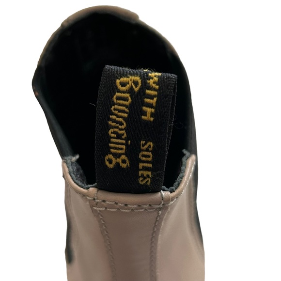 Dr Martens Cadence Leather Heeled Chelsea Boots in Natural Wanama Size 8 - Picture 16 of 16